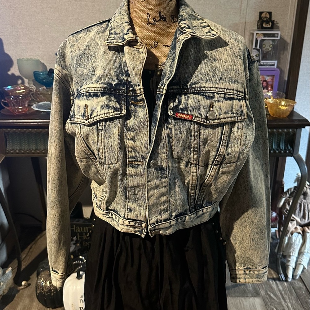 Vintage Acid Wash Jordache Jean Jacket